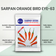 Load image into Gallery viewer, Sarpan Orange Bird Eye-63