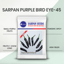 Load image into Gallery viewer, Sarpan Purple Bird Eye-45
