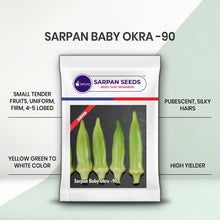 Load image into Gallery viewer, Sarpan Baby Okra -90
