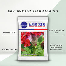 Load image into Gallery viewer, Sarpan Hybrid Cocks comb
