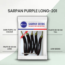 Load image into Gallery viewer, Sarpan Purple Long-201
