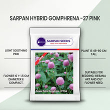 Load image into Gallery viewer, Sarpan Hybrid Gomphrena -27 Pink
