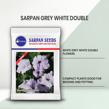 Load image into Gallery viewer, Sarpan Grey white double
